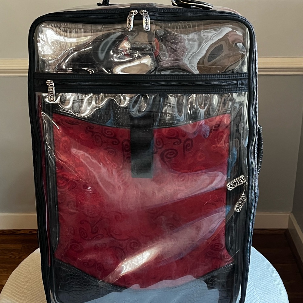 Brighton Ruby Red Wheeled Carry On Luggage